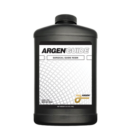 1 bottle of Argen Guide 3D Printing Resin