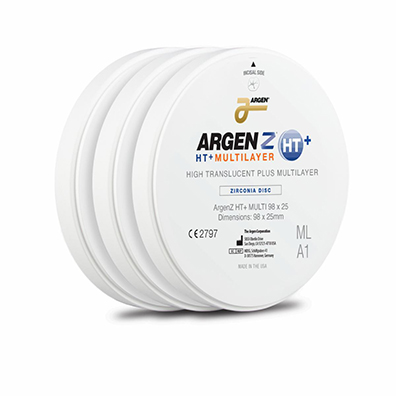 ArgenZ HT+ Mulilayer Zirconia Discs